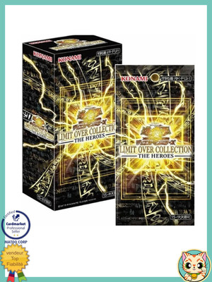 Yu-Gi-Oh! Limit Over Collection The Heroes Sealed Box Japanese 2026