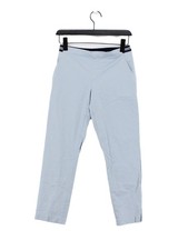 Uniqlo Women's Suit Trousers W 26 in Blue Cotton