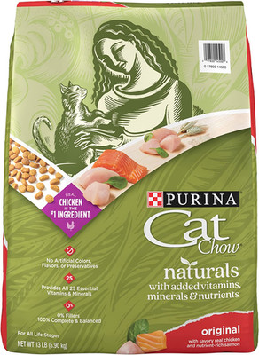 Purina Cat Chow Naturals with Added Vitamins, Minerals and Nutrients Dry Cat Foo