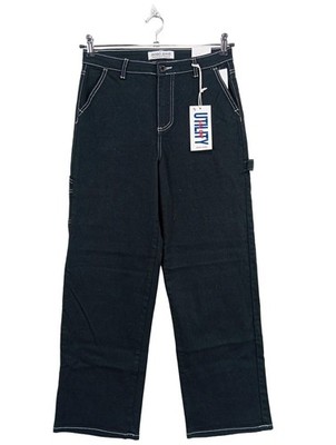 GOGO Straight-Leg Jeans Damen Jeans Gr. DE 38 schwarz Casual-Look