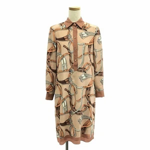 Robe chemise pull Gucci ceinture motif complet S rose femme occasion KLDR 0