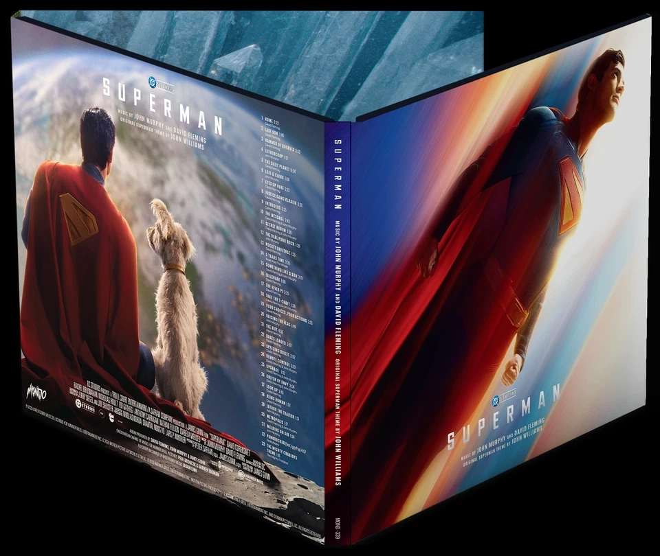 Superman 2025 Soundtrack CD Mondo John Murphy David Fleming Rare LTD, Sold Out! - Image 4 of 4