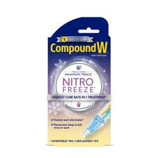 NitroFreeze Wart Remover Maximum Freeze 1 Pen and 5 Replacements
