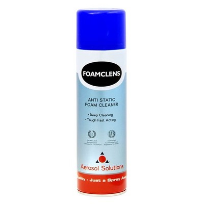 Foamclens Antistatischer Schaumreiniger 500 ml robust schnell wirkend Tiefenreinigungsspray