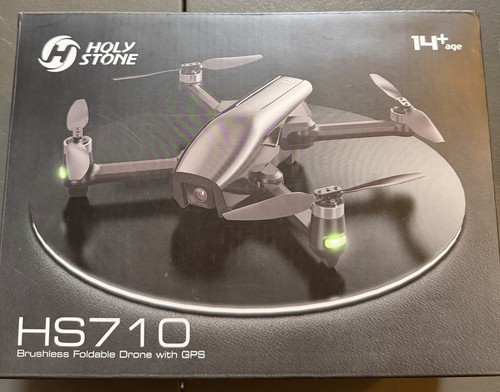 New in box Holy Stone HS710 Brushless Foldable Ready to Fly Drone with GPS
