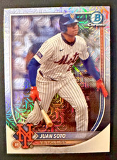 2025 Bowman Chrome - Juan Soto #22 Mega Box Mojo Refractor