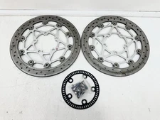 17-19 Triumph Street Triple 765 R BREMBO Front Brake Discs Rotor Ring Bolts OEM