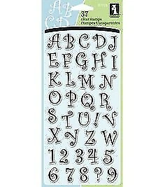 Alphabets Rubber Stamps