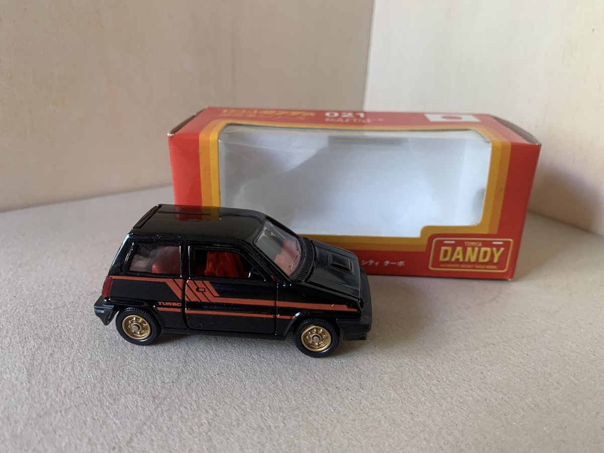 Tomica Dandy Réf 021 Honda City Noire - Miniature Neuve En Boîte