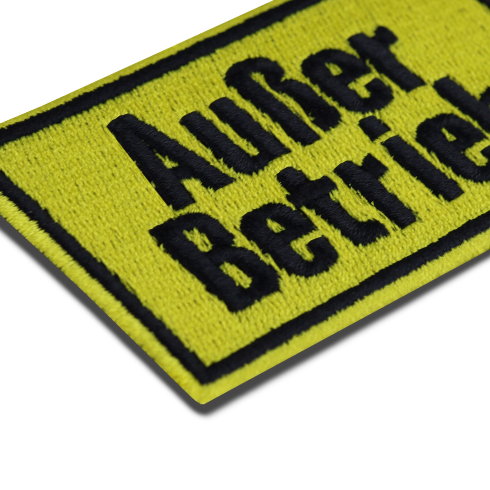 Aufbügel-Patch 'Wenn Schon Party Dann Richtig Porno' – Gestickt, Ca. 10,5 Cm, Für Jacken, Rucksäcke & Mehr