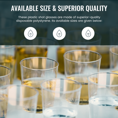 Gafas de tiro transparentes biodegradables 25 ml para ala marca UKCA/CEUKCI - Imagen 4 de 13