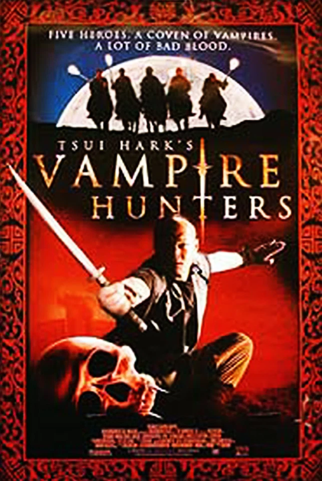 TSUI HARK'S VAMPIRE HUNTERS (2003) ORIGINAL DVD MOVIE POSTER - ROLLED