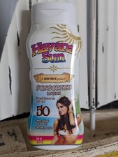 Havana Sun SPF 50 Sunscreen Lotion 8 fl oz 237ml a Ron Rice Product.