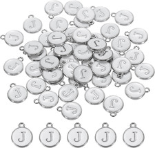 Alphabet Enamel Letter Charm Pendant for Jewelry Making, Bracelet Craft