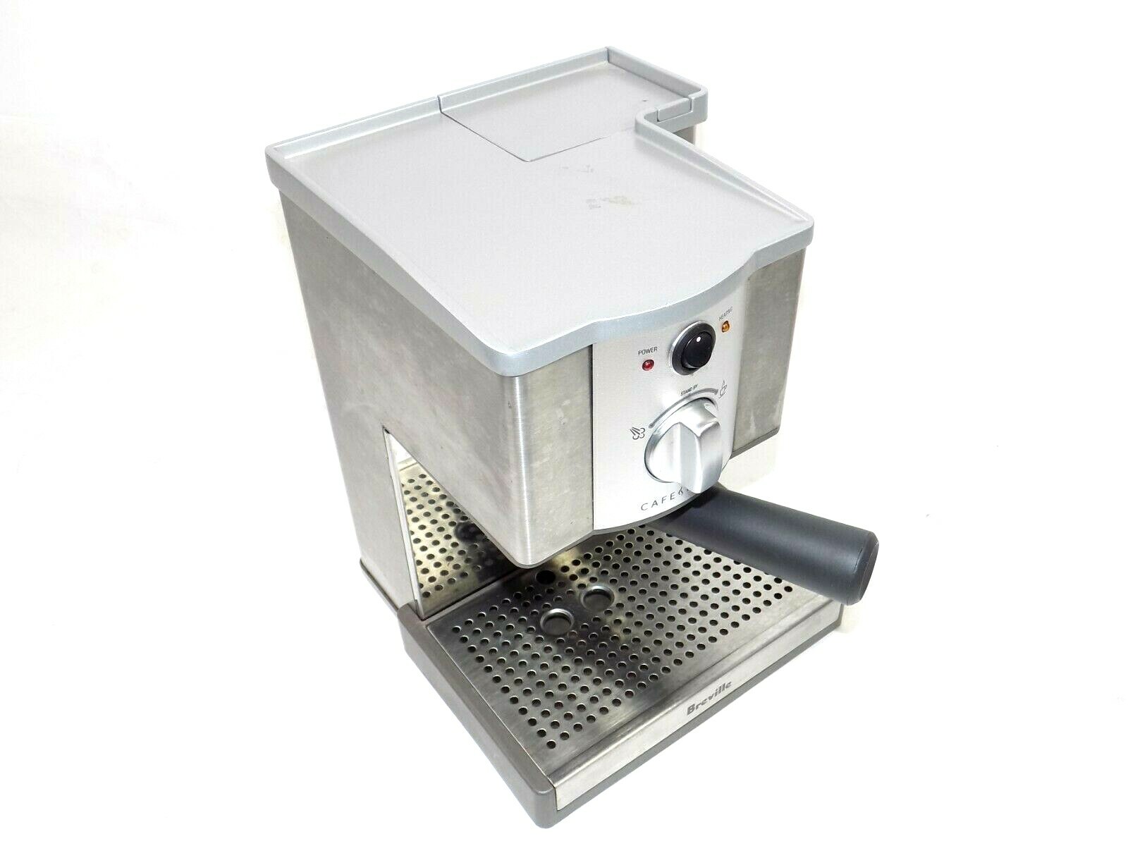 Breville ESP8XL Cafe Roma Stainless Espresso Maker As Is Leaks eBay