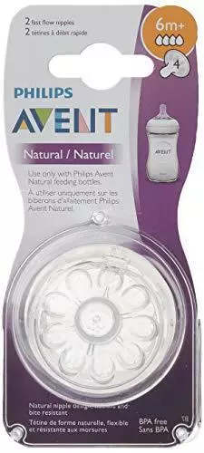 Avent bottle nipple sizes 2025
