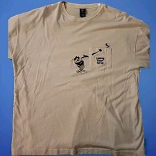Vintage Looney Tunes Taz Golf Losing Your Grip Shirt Warner Brothers 97 Size XL