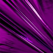PURPLE FOIL SPANDEX COSTUME FABRIC STRETCH 58"/60" WIDTH