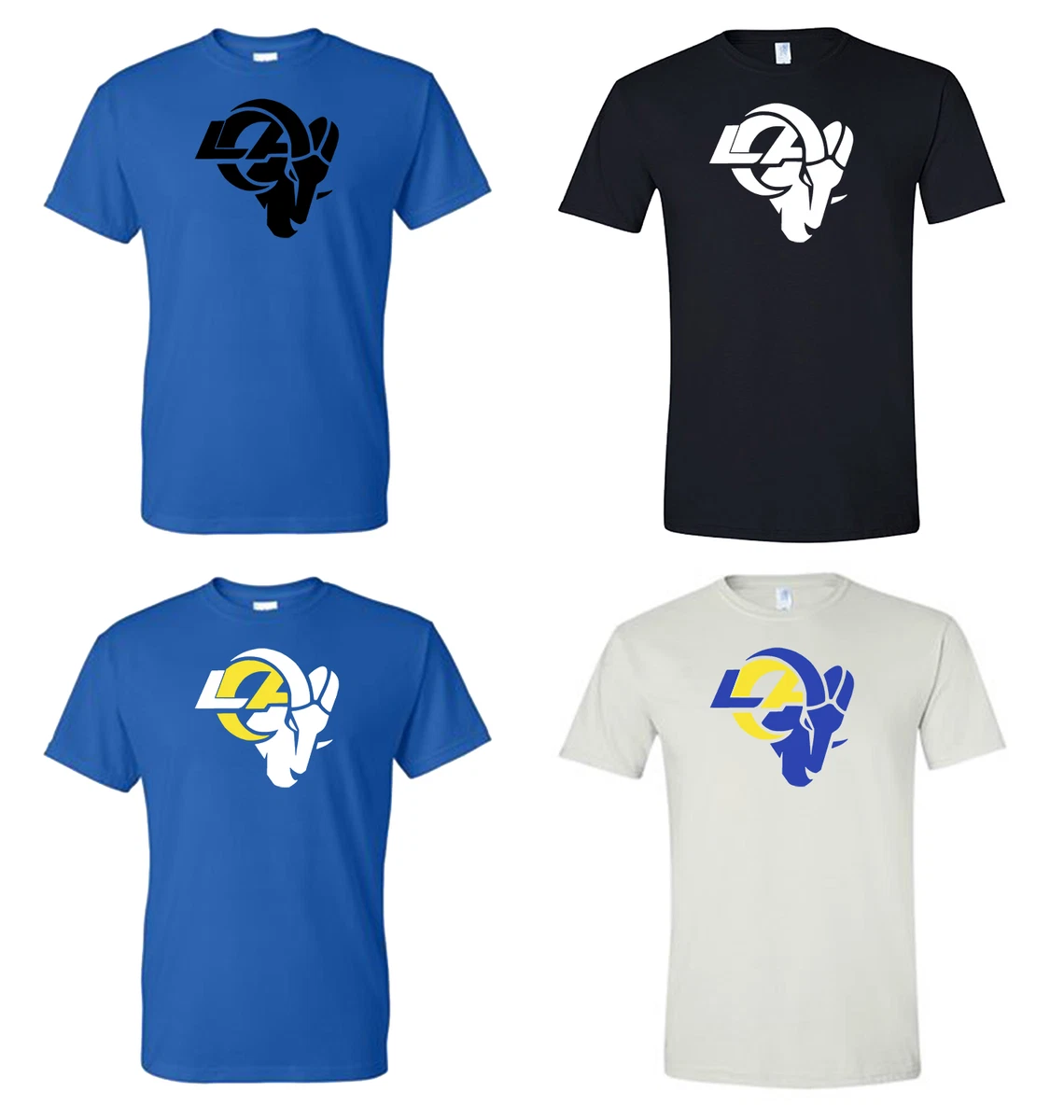 Los Angeles Rams LA Ram Head Logo T Shirt