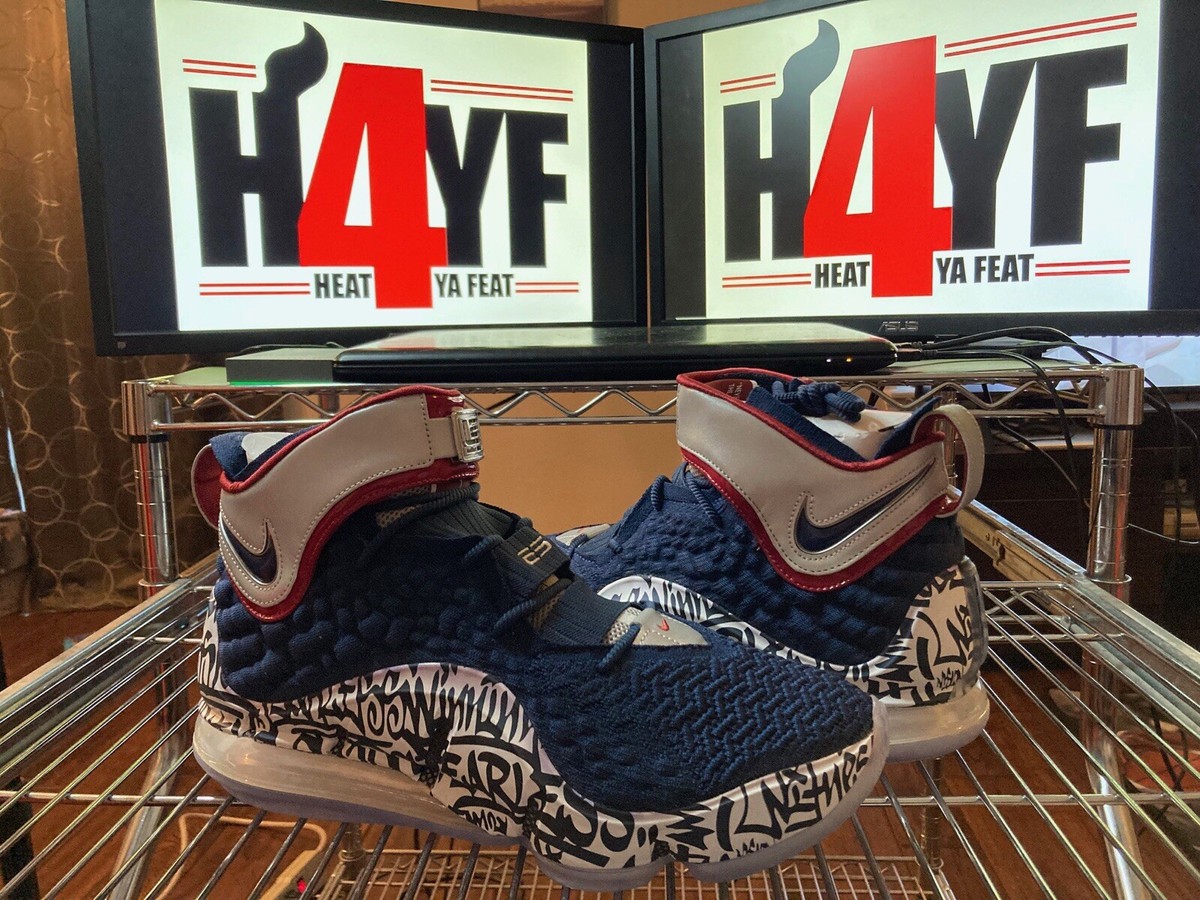 Nike LeBron 17 \"Graffiti Remix\"29cm箱無し Graffiti Remix Lebron 17 Graffiti Navy Nike-LeBron-17-Graffiti