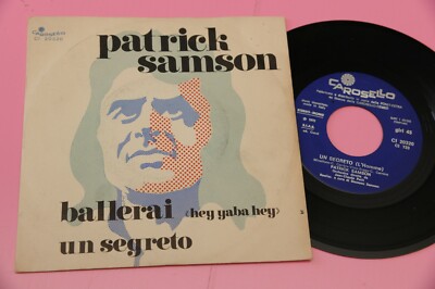 Patrick Samson 7'' 45 Players Orig Italy NM
