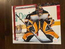 Boston Andrew Raycroft  Autographed 8x10 Photo Pose 3