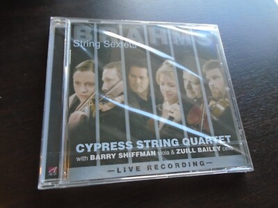 Brahms,   Cypress String Quartet  - NEW SEALED CD