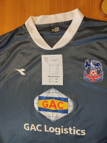 Crystal Palace 2006 2007 away Sz XL shirt jersey soccer football kit tee Grabban - Picture 4 of 13