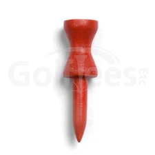 100 x 1 1/2" Step Down Golf Tees - RED (1 x Bag of 100)