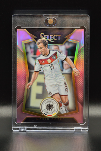Mario Gotze Pink Select /20 Germany 2015-16 Panini Prizm #37 Dortmund Bayern