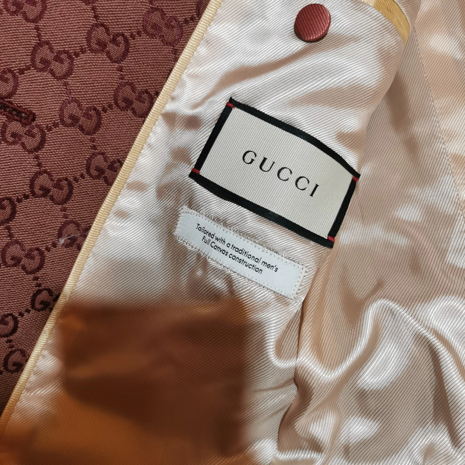 Blazer in denim su misura Gucci taglia 40 UK