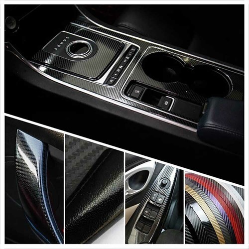 3D Carbon Fiber Sticker For BMW X5 F15 Interior Center Console Molding Decals - Picture 16 of 17