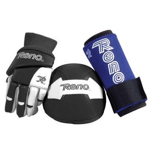HOCKEY RENO - JUEGO DE GUANTES, RODILLERAS Y ESPINILLERAS PARA JUGADOR DE HOCKEY PISTA - Imagen 6 de 8