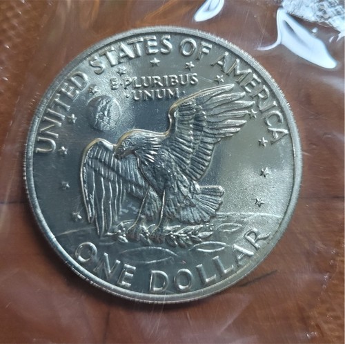 1972-S 40% Proof & Unc Silver Eisenhower U.S. Dollar’s * Toning * Two Coins - Picture 15 of 19