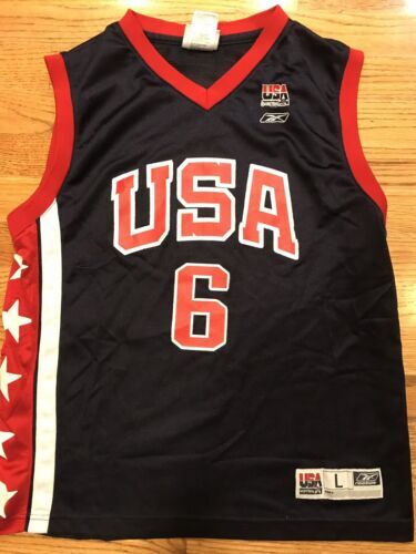 TRACY McGRADY Reebok TEAM USA ユニフォーム Vintage Reebok Team USA Basketball Olympics Tracy McGrady Jersey