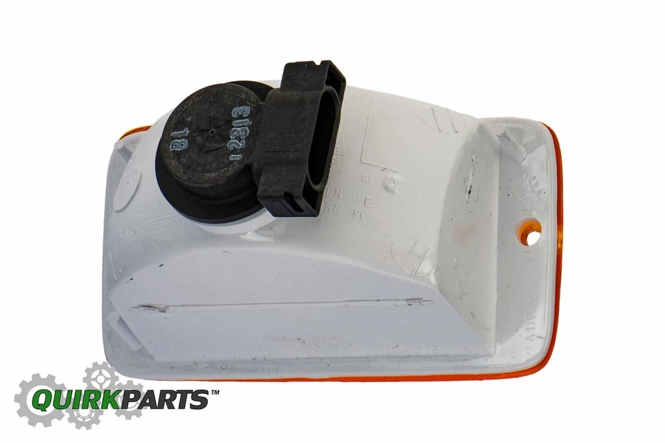 NOVA LÂMPADA DE SETA MOPAR FRENTE ESQUERDA PARA O LADO DO MOTORISTA ESTACIONAMENTO 97-06 JEEP WRANGLER - Imagem 3 de 4