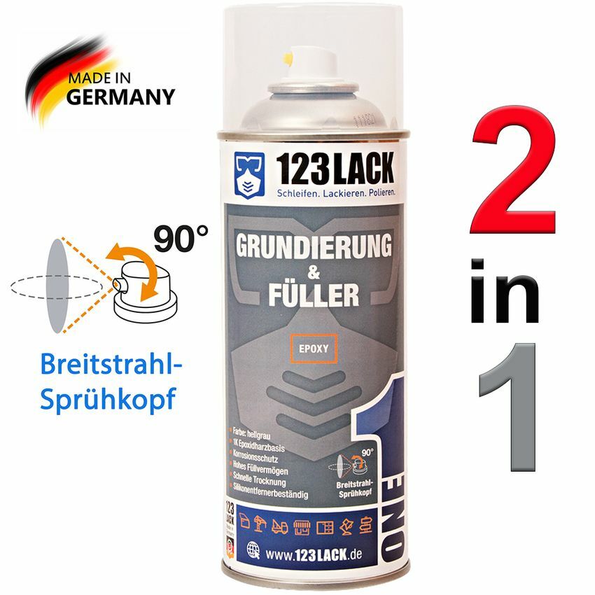 1K Haftgrund Universalgrundierung Spraydose Grau - Auto