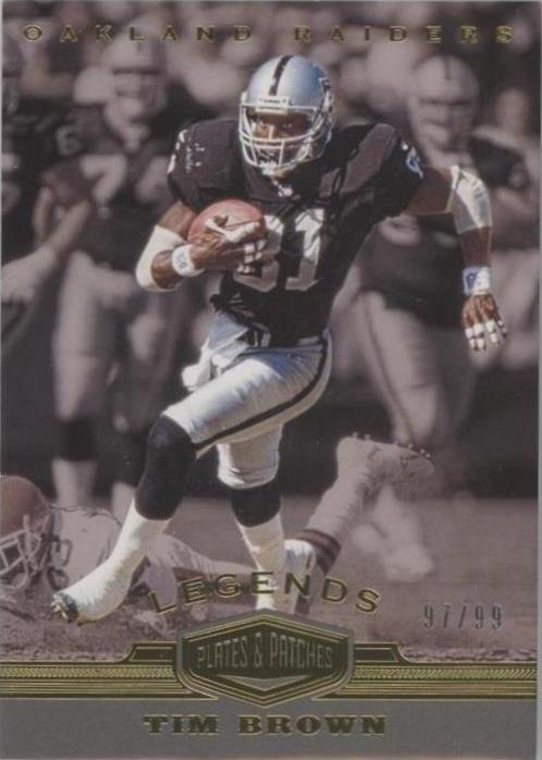 2019 Panini Plates & Patches Tim Brown #136 - 1 of 2