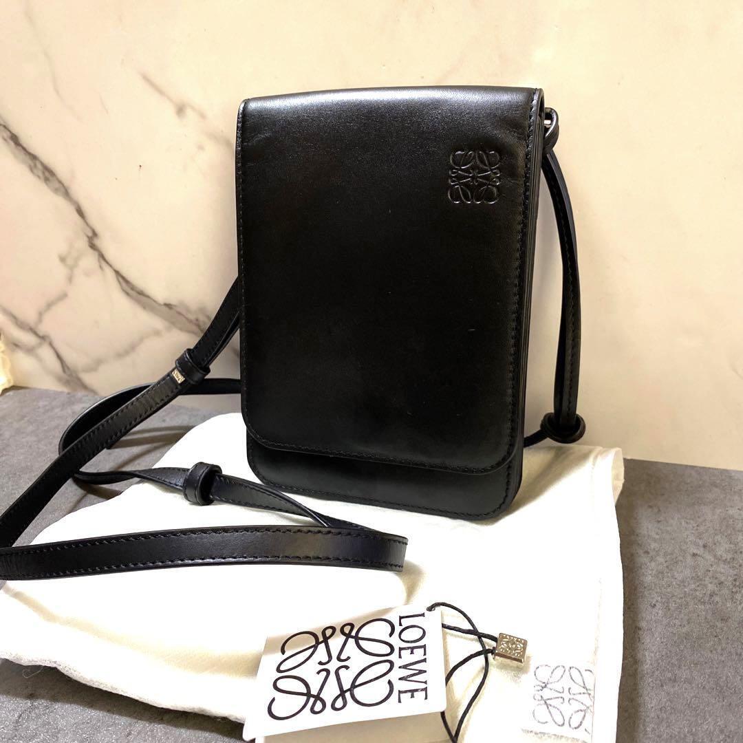 Loewe Gusset Flat Crossbody Bag in Black for Men | Lyst - バッグ Loewe Gusset Flat Crossbody Bag in Black for Men | Lyst - バッグ
