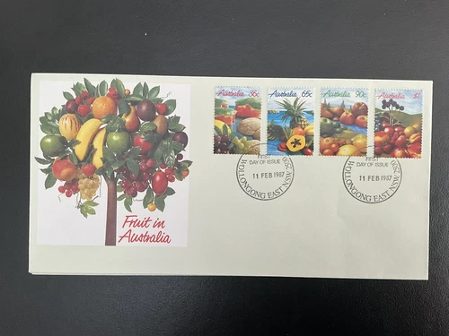 Australia 1987 Fruit Set FDC