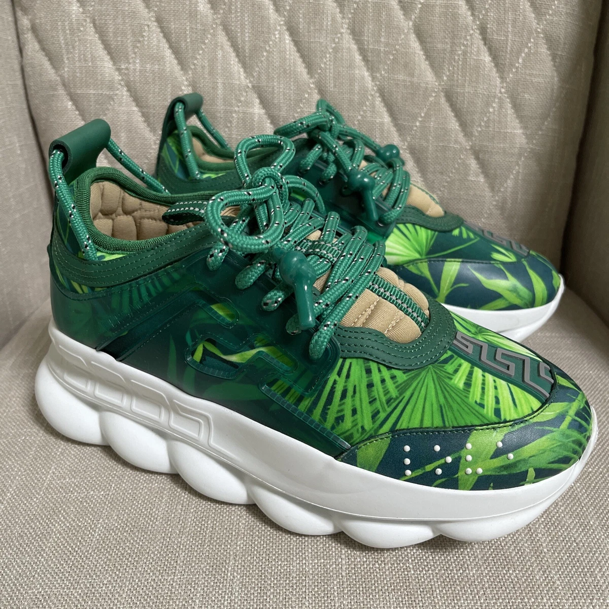 Chain Reaction Sneakers In Green