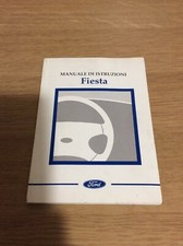 Ford Fiesta Anno Uso E Manutenzione Istruzioni  ford Fiesta Libretto Istruzioni