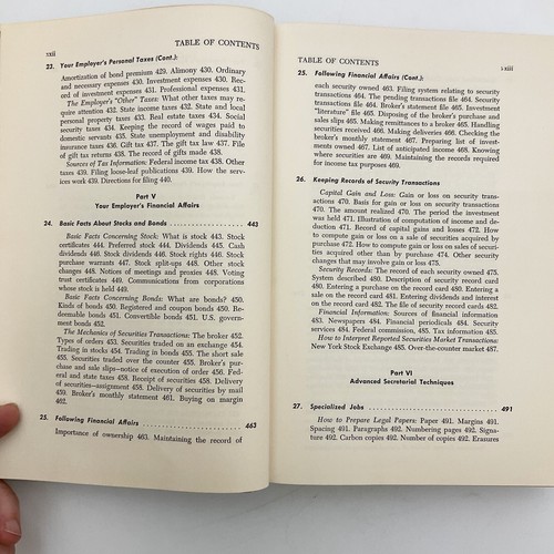 Complete Secretary's Handbook Lillian Doris Besse Miller Hardcover Book 1966 - Picture 18 of 23