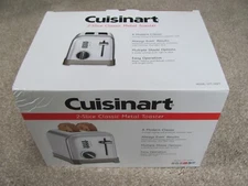 New Cuisinart 2-Slice Classic Metal Toaster - Stainless Steel (CPT-160P1)