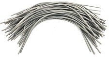 1/4" OD Dia Polyethylene Tubing, 21 " Length, 50 Pieces, Color Grey