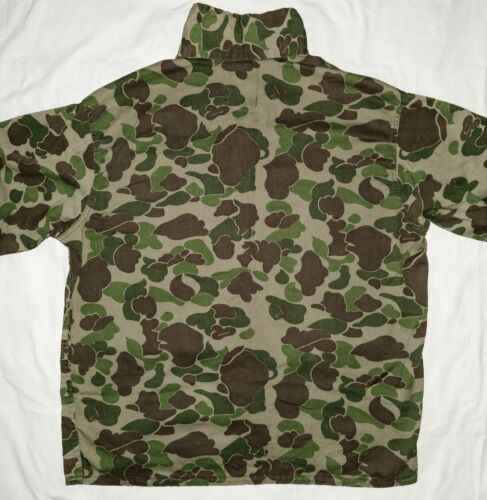 Herters USA Hudson Bay Duck Camo Guide Field Jacket Shirt, Size L, Vintage Nice! - Picture 3 of 8