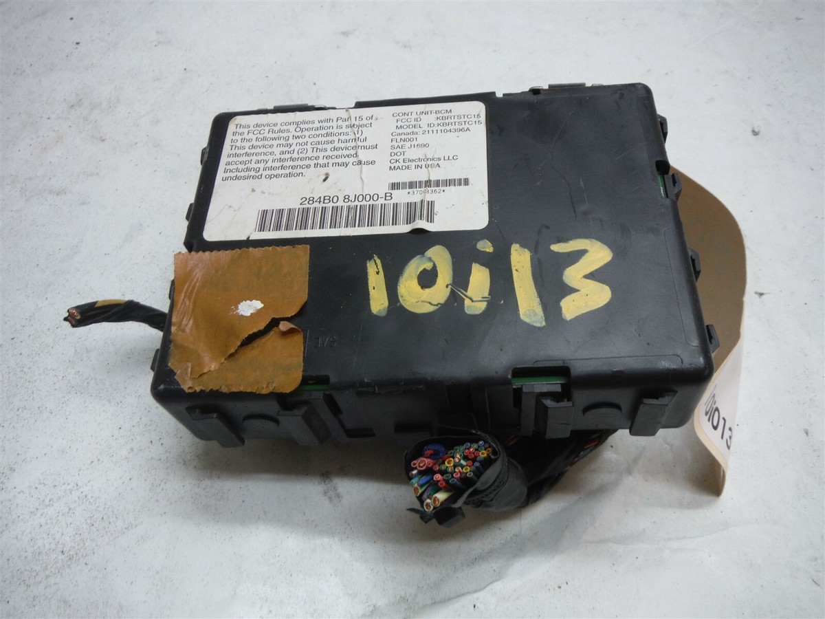 mmiiikiiiページ Original Nissan QASHQAI Body Control Module BCM Unit
