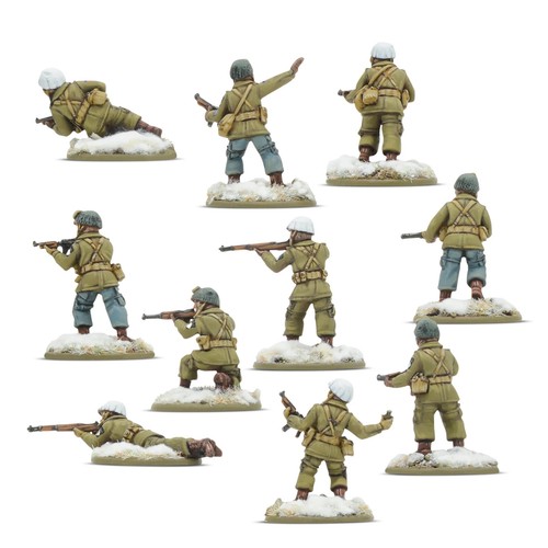 US Airborne Pathfinder Squad (Winter) Bolt Action Warlord Games - Picture 3 of 3
