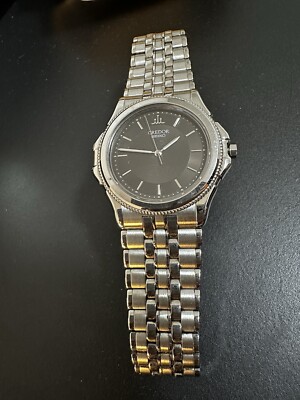 セイコーCredor 8J81-6A20 SEIKO CREDOR Pacifique 8J81-6A20 Black Silver Men's Wrist