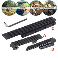 11mm-20mm Schienenadapter Prismenschiene Weaver Picatinny Zielfernrohrmontage